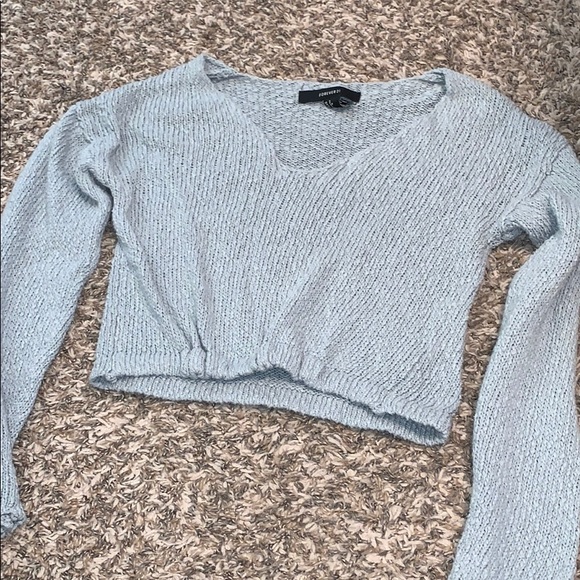 Forever 21 Tops - Cropped Sweater